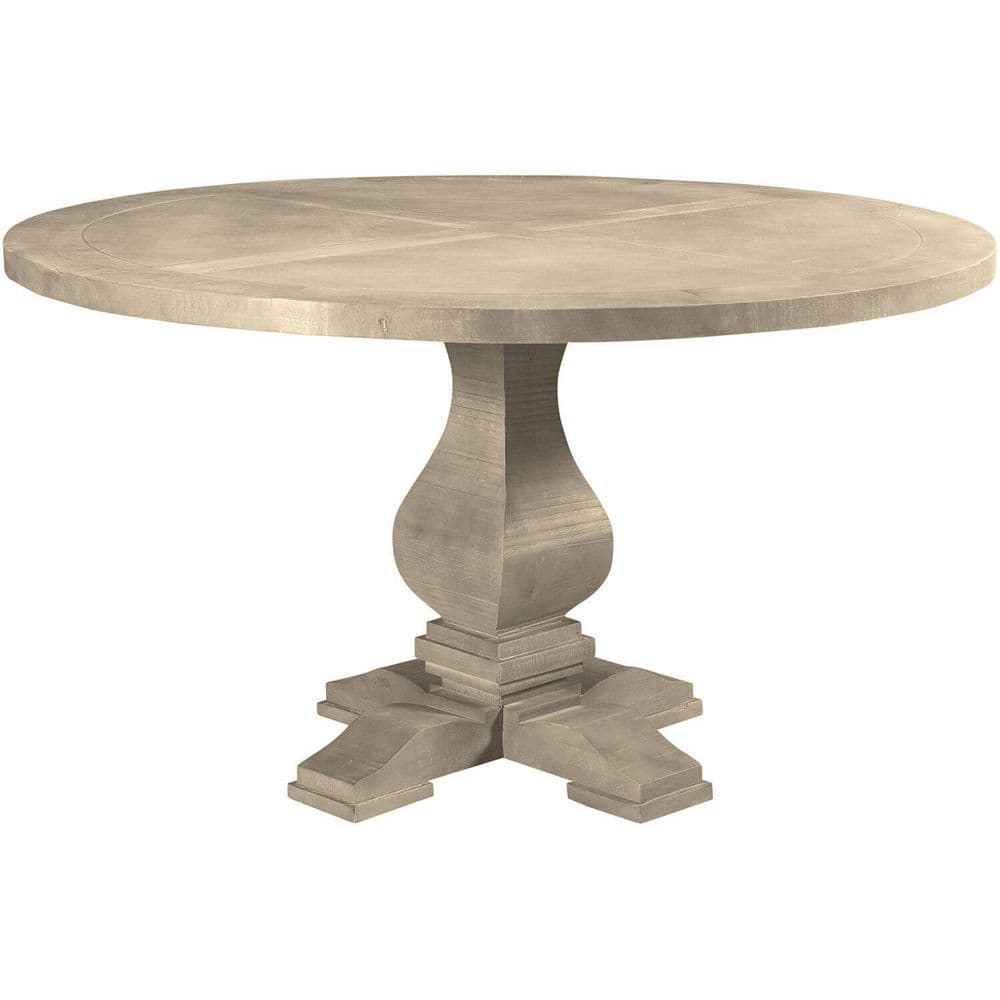 andrews pedestal accent table