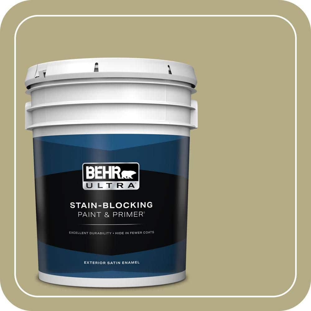 5 gal. #PPU9-08 Tarragon Tease Satin Enamel Exterior Paint & Primer price history on PriceWatchPro