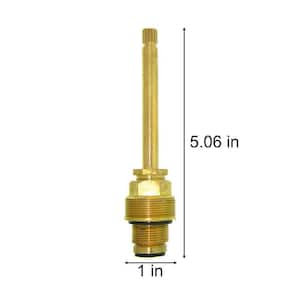 5 1/16 in. 16 pt D Broach Right Hand Only Stem for Central Brass Replaces K-2-CS