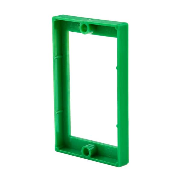 ReceptXtenders 3/8 in. 1-Gang Electrical Receptacle Box Extension Ring