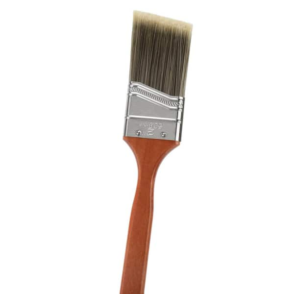 Better 1 in. Flat Cut, 2 in. Angled Sash, 3 in. Flat Cut, 4 in. Flat Cut  Polyester Blend Paint Brush Set (4-Pack)