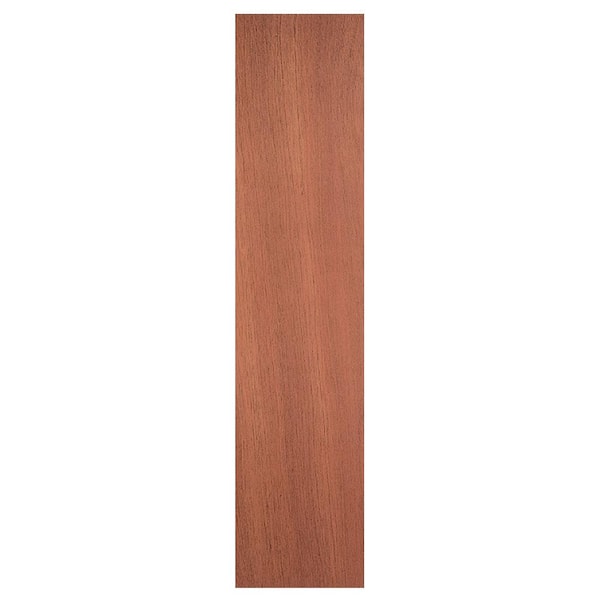 Masonite 18 in. x 80 in. Flush No Bore Hollow Core Light Brown Unfinished Composite Interior Door Slab