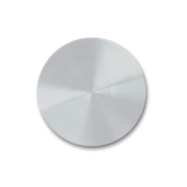 TRUporte INVISITRACK 42 in. Satin Nickel Floating Door Guide