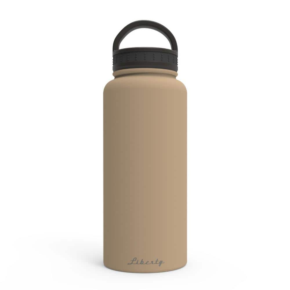 Liberty 20 oz. Safari Cream Insulated Stainless Steel Water Bottle