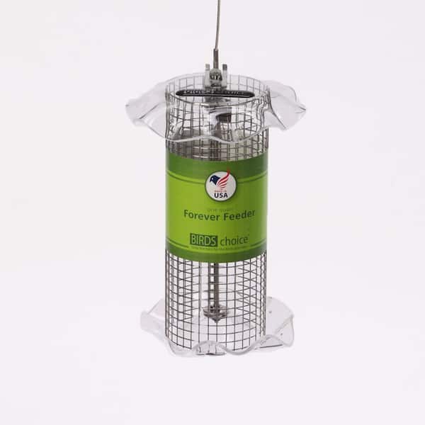 BIRDS choice 1 Qt. Clear Sunflower Forever Feeder