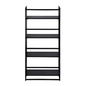 Black 6-Shelf Metal Pantry Organizer with Wheels, Metal Wire Storage ...