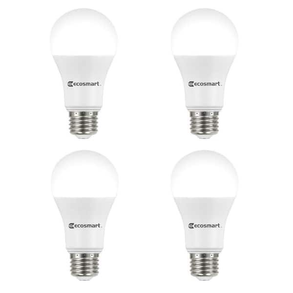 Unbranded 100-Watt Equivalent A19 Non-Dimmable CEC LED Light Bulb Daylight (4-Pack)