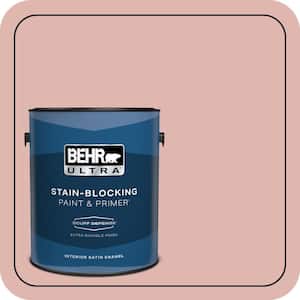 1 gal. #S160-2 Pink Quartz Extra Durable Satin Enamel Interior Paint & Primer