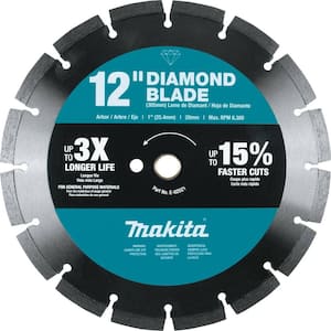 12 in. Diamond Blade, Segmented, General Purpose