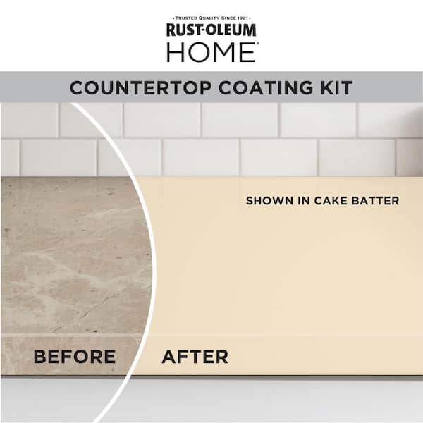1 qt. Cake Batter Satin Interior Countertop Paint Kit