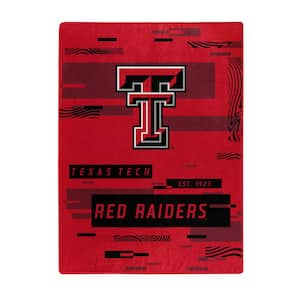 NCAA Digitize Texas Tech Raschel Throw