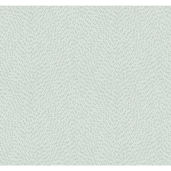 Blue Dew Drop Sea Mist Non-Pasted Non-Woven Glitter Wallpaper