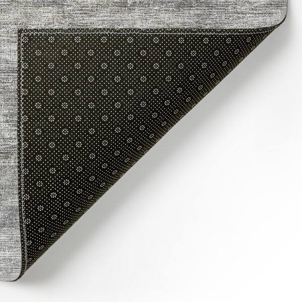 Addison Rugs - Marston Grey 8 ft. x 8 ft. Geometric Indoor/Outdoor Area Rug