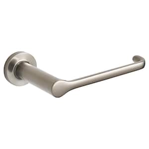 Studio S Wall Mounted Single Post Toilet Paper Holder in Brushed Nickel