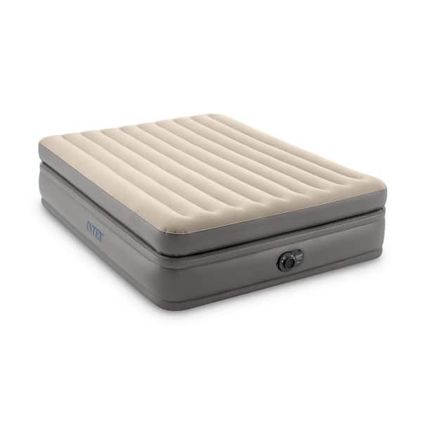 Dura Beam Plus Fiber Tech 20 in. Elevated Queen Air Mattress with Built-In Pump