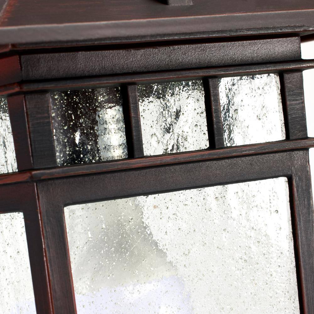 Cove Neck Transitional Bronze 7" Outdoor Hanging Lantern