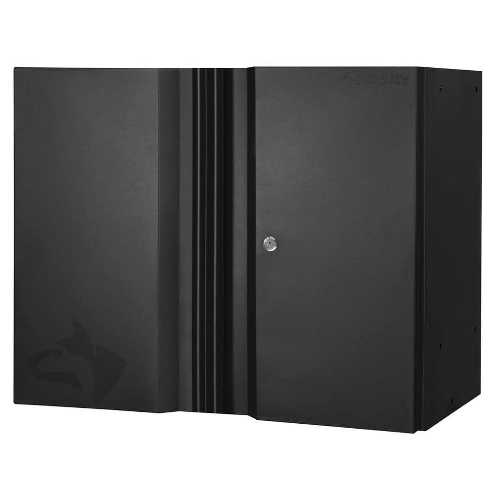 Heavy Duty (28 in. W x 22 in. H x 14 in. D) Welded 20-Gauge Steel Wall Mounted Garage Cabinet in Black price history on PriceWatchPro