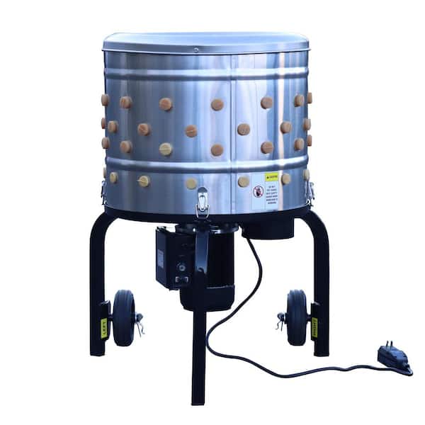 ROOTS & HARVEST 1.2 HP Stainless Steel Chicken Plucker