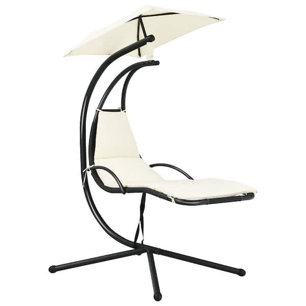 giantex hanging chaise lounger chair