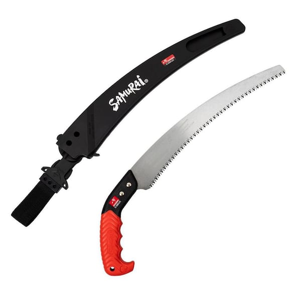 Heavy Duty 13 in. Non-Tapered Curved Pruning Saw with Scabbard C330LH