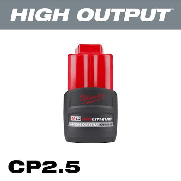 Milwaukee - M12 FUEL SURGE 12V Lithium-Ion Brushless Cordless 1/4 in. Hex Impact Driver Kit w/CP High Output 2.5 Ah Battery Pack