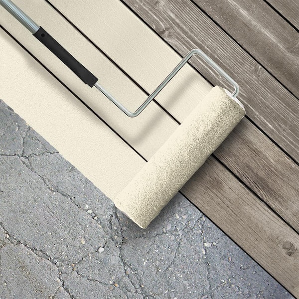 1 gal. #340C-1 Powder Sand Gloss Enamel Interior/Exterior Porch and Patio Floor Paint