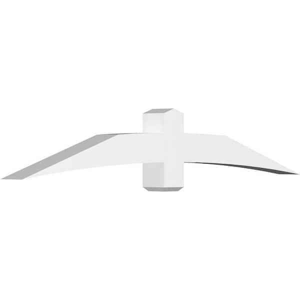 Ekena Millwork Bellingham 84 in. W x 14 in. H x 6 in. D Signature Polyurethane Bracket