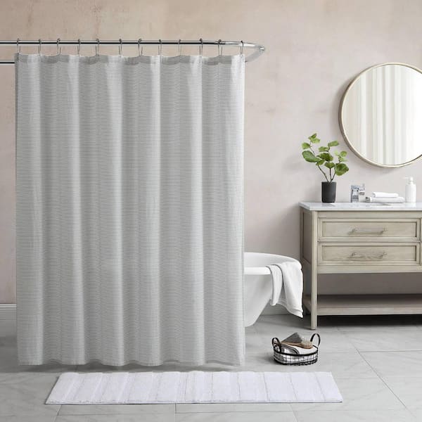 Ed Ellen Degeneres Oxford Stripe 72 X, Shower Curtain Liner 72 X 76 Patio Door