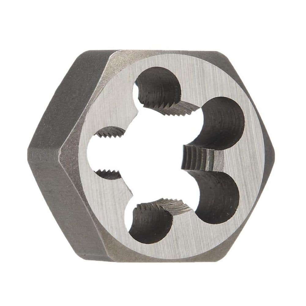 Drill America 1-1/4 in. - 11-1/2 in. NPT Carbon Steel Hex Pipe Die