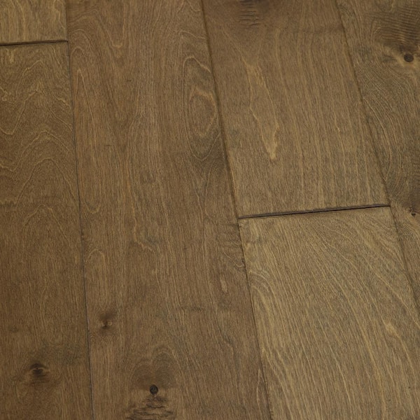 Malibu Wide Plank Emma Birch 3/8 in. T x 6.5 in. W Click Lock Hand Scraped Engineered Hardwood Flooring (23.6 sq. ft./case)