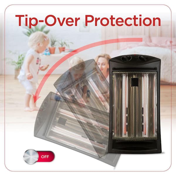 BLACK+DECKER 1500-Watt, 5100 BTU, Electric Infrared Quartz