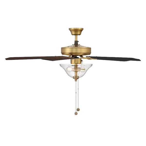 帯留め ブラウン Uolfin Modern Black and Brass Round Ceiling Light 3-Light