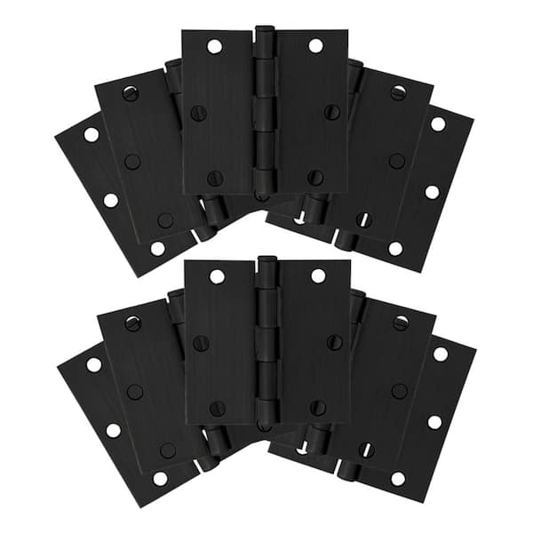 3 In. to 4-1/2 In. Compatible Hinge Shims Plastic White 3-Pack