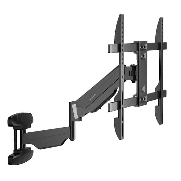 Full Motion TV Wall Mount with Gas Spring Arm for 37 in. - 80 in. TVs