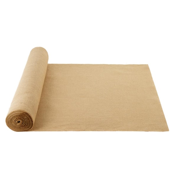 Burlap Fabric Roll, 40 in. x 150 ft, and 50 x 50 High Density Wide Natural Burlap Fabric Rolls, Cabinet Type Accessory