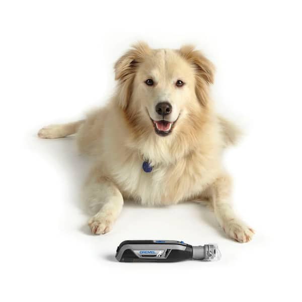 4-Volt 2 Amp Cordless Pet Grooming Kit with 7 Accessories