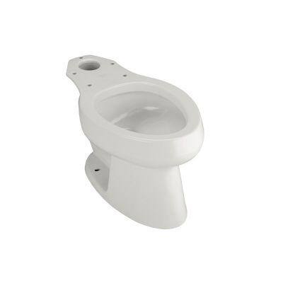 KOHLER Wellworth Elongated Toilet Bowl Only in Ice Gray-DISCONTINUED