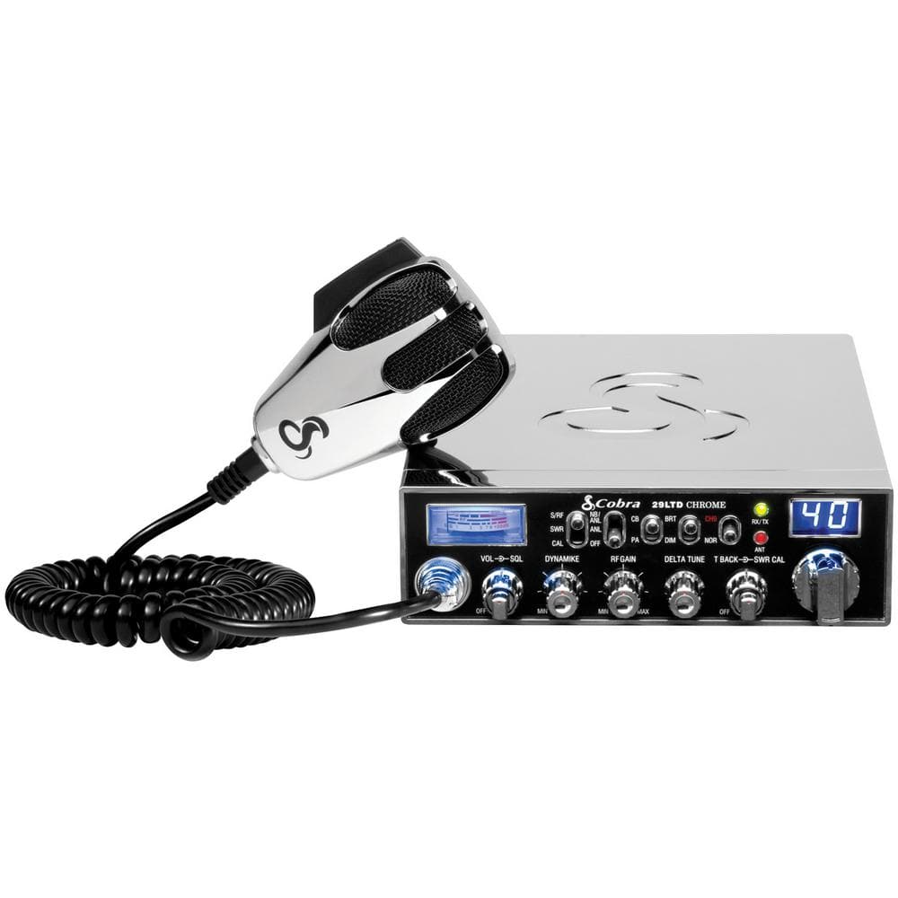 Cobra 29 LTD Classic 40-Channel AM/FM CB Radio with Microphone in Black  CCBP29LT01 - The Home Depot