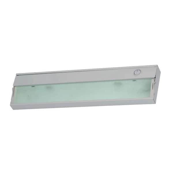 Titan Lighting Aurora 2 Light Stainless Steel Under Cabinet Light