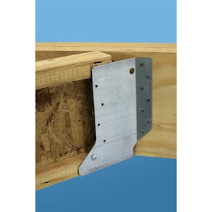 SUL Galvanized Joist Hanger for Double 2x10 Nominal Lumber, Skewed Left