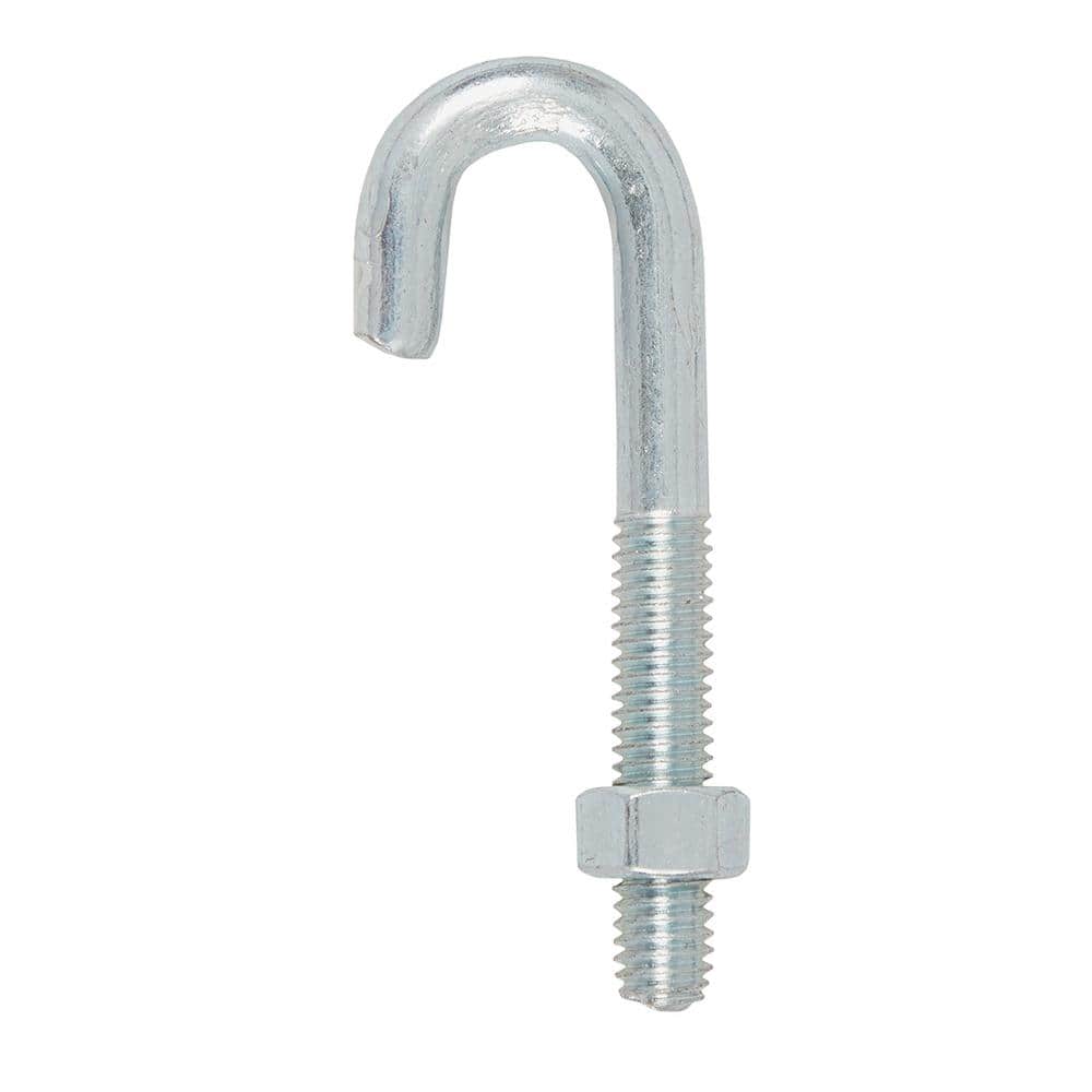 3/8 in. x 3-1/2 in. Zinc J-Bolt