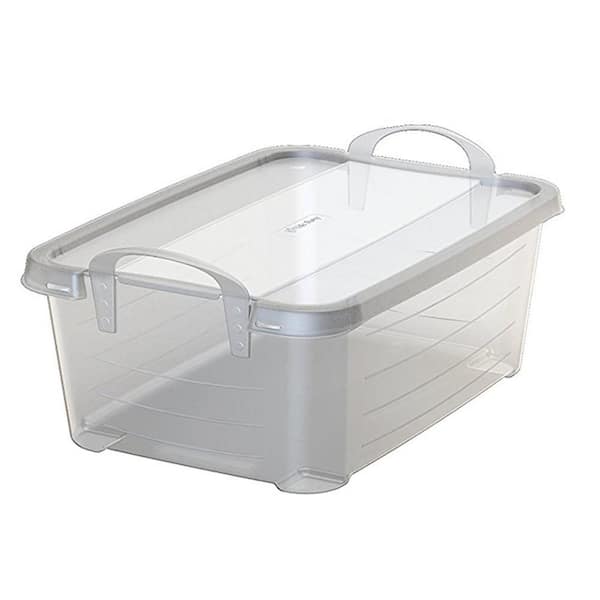 Life Story 14 Qt. Plastic Stackable Organization and Storage Box Container