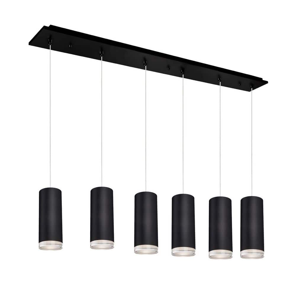 Cameo 42-in Black 6-Light Multi Pendant price history on PriceWatchPro