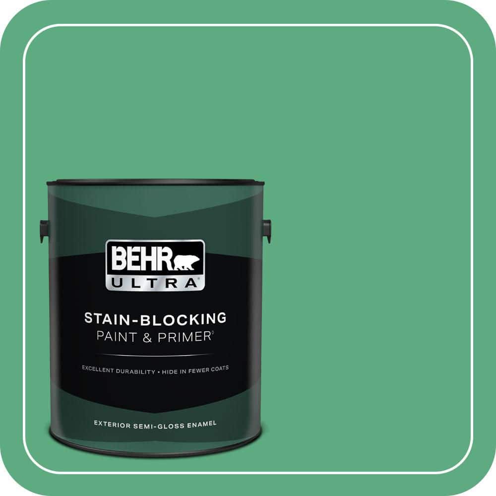 1 gal. #T14-4 Edgewater Semi-Gloss Enamel Exterior Paint & Primer price history on PriceWatchPro
