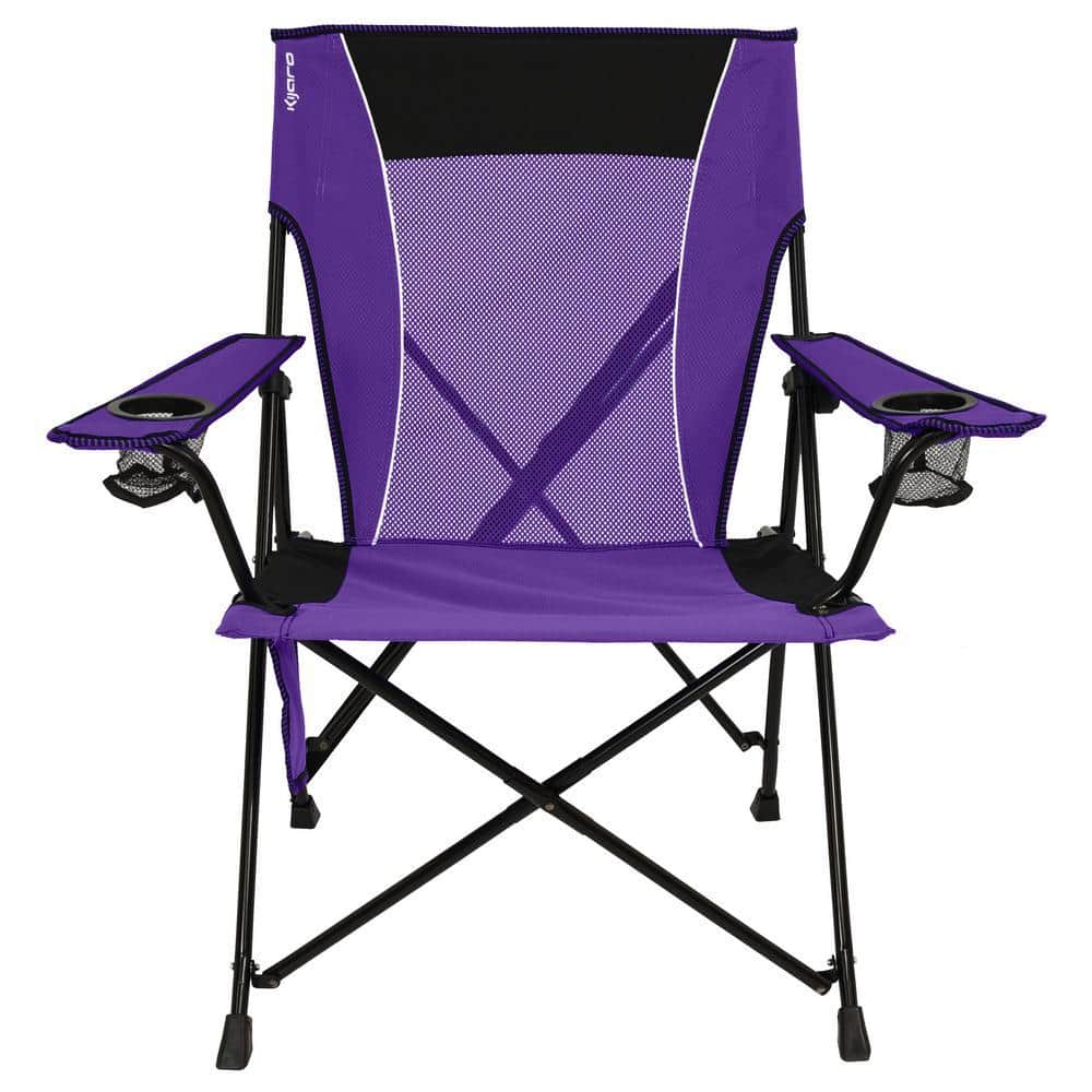 Kijaro Kawachi Purple Dual Lock Chair 540201 - The Home Depot
