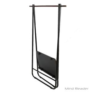 Black Metal Clothes Rack 35.63 in. W x 54.92 in. H