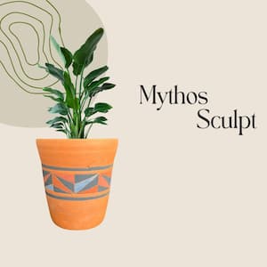 Clay planter Mythos Sculpt - Small