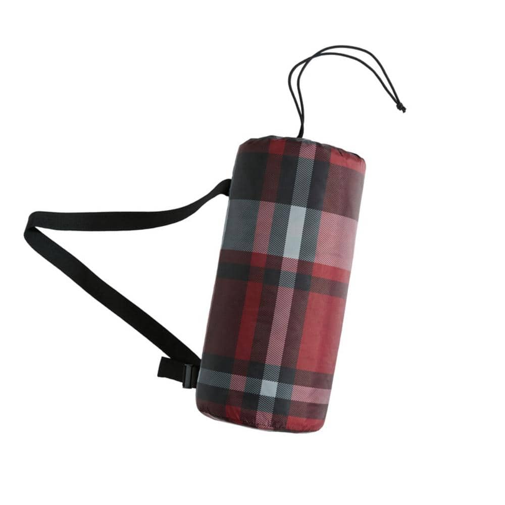 Hooded Water Resistant & Fleece-Lined Outdoor Throw 54 in. X 72in.