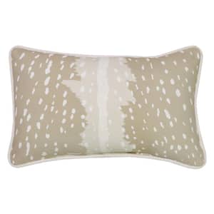 Antelope Graphic Skin Outdoor Lumbar Pillow