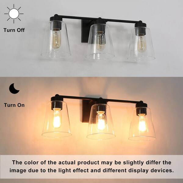 Uolfin Modern Bell Vanity Light For, Change Glass Shade On Light Fixture